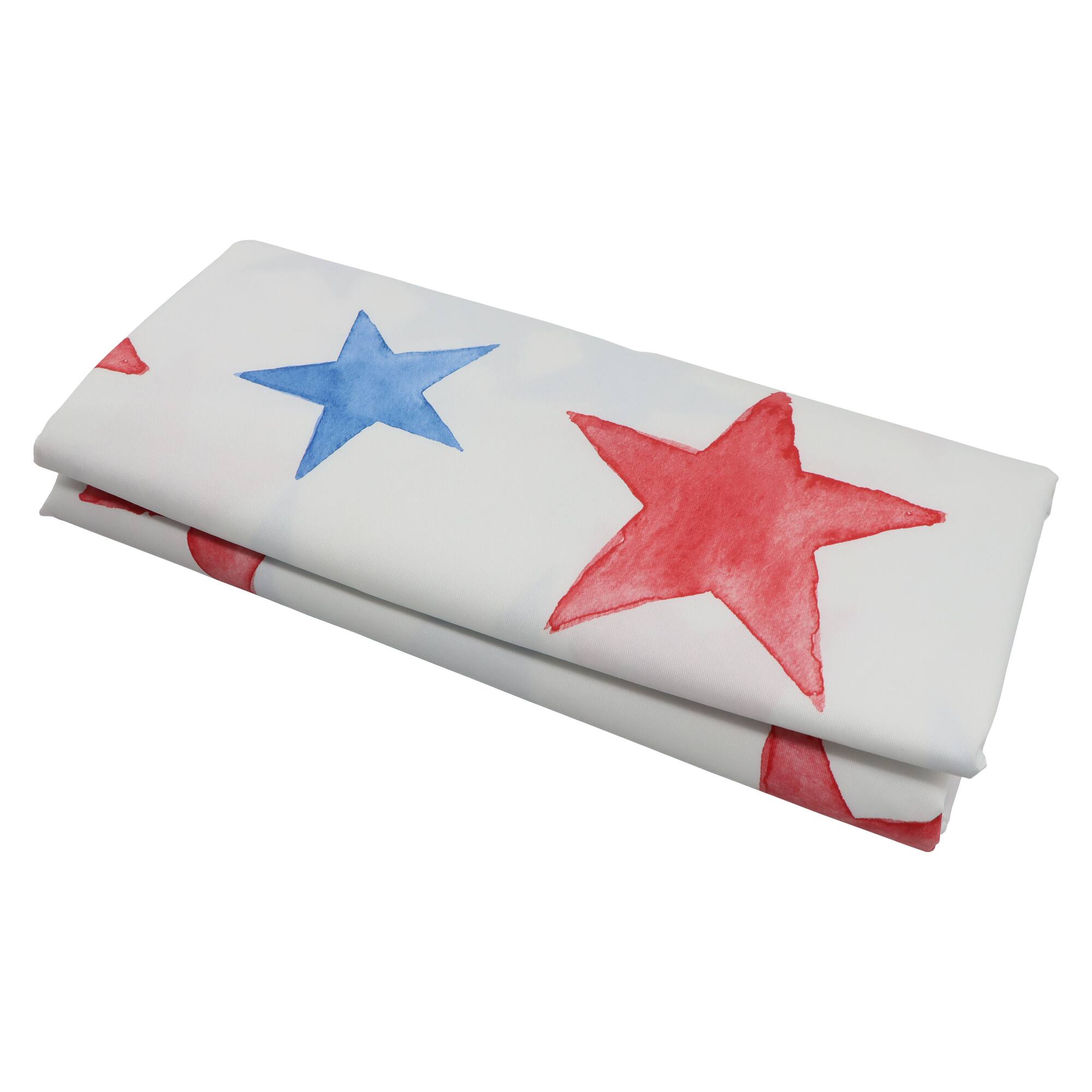 52" x 70" Red, White & Blue Stars Tablecloth by Celebrate It™